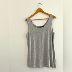 H By Halston Grey Soft Modal Sleeveless Tank Size Medium